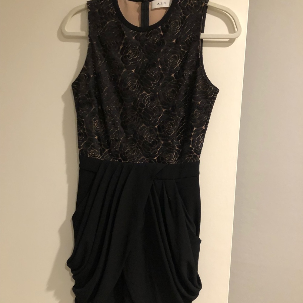 Black cocktail dress